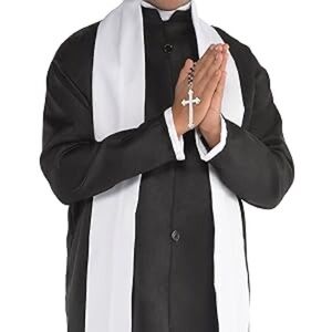 Black and White Clergy Costume